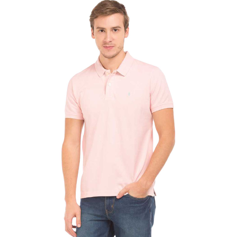 Izod  Solid Men Polo Neck T-Shirt