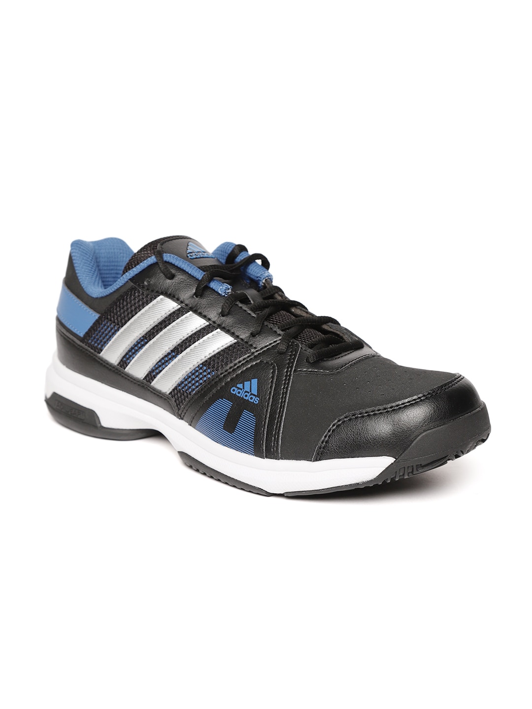 ADIDAS Men Black Smash IND Tennis Shoes