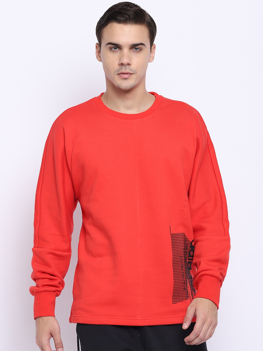 Adidas Originals Men Red NMD Sweatshirt