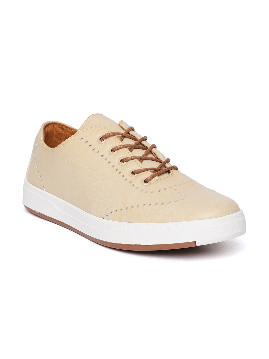 Aeropostale Men Beige Sneakers