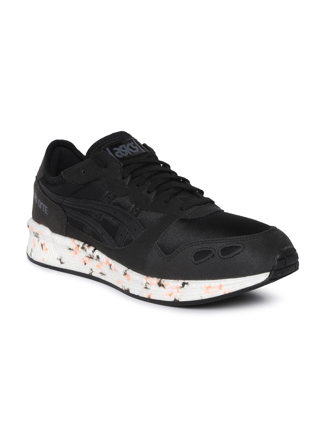 ASICS Tiger Men Black HyperGEL-LYTE Sneakers