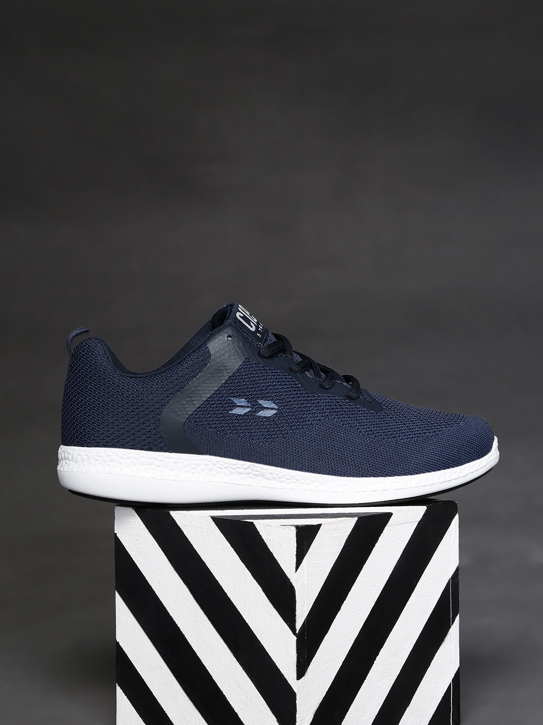 Crew STREET Men Navy Blue Running Shoes