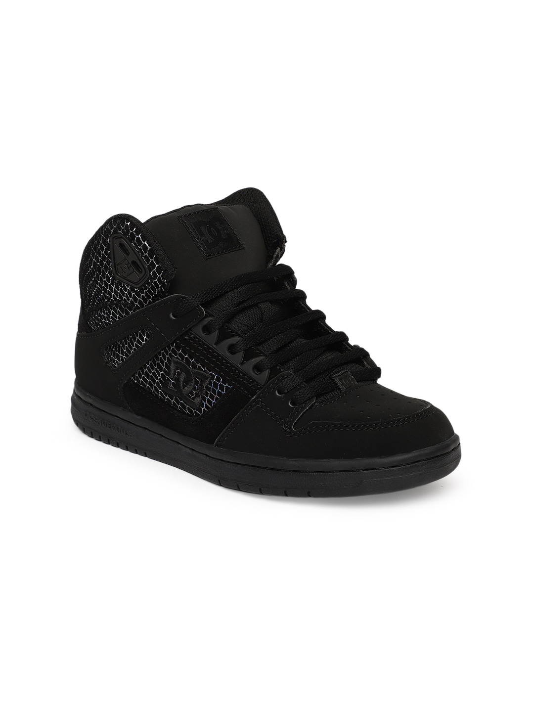 DC Women Black Sneakers