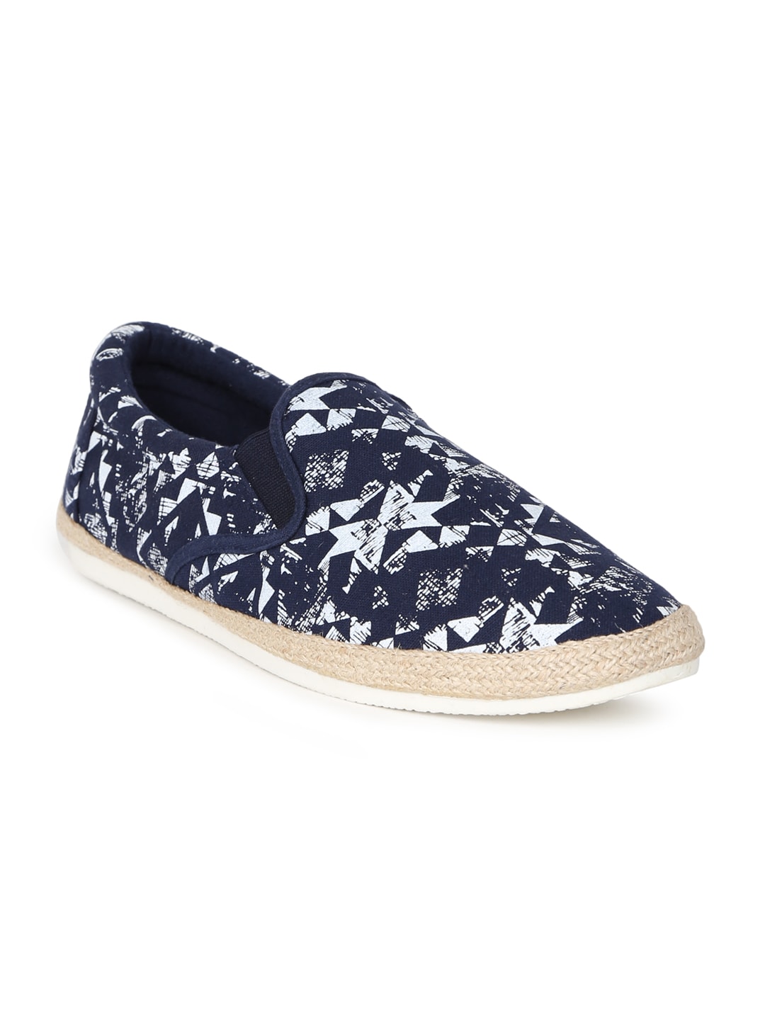 Forca by Lifestyle Men Navy Blue Printed Espadrilles