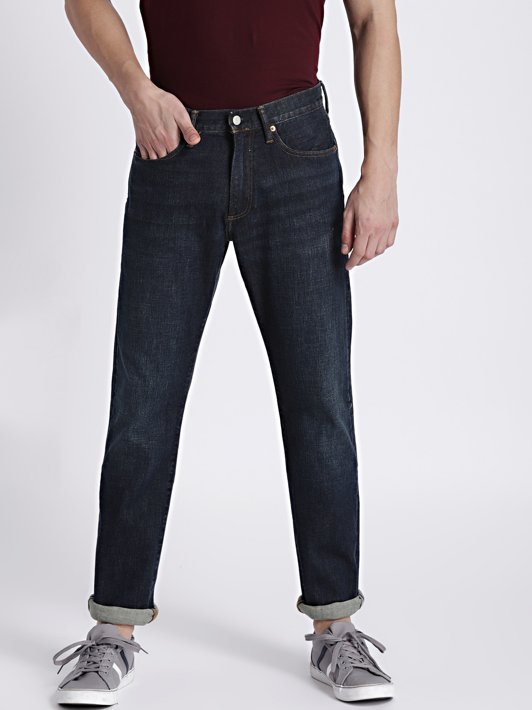 GAP Mens Blue Jeans in Slim Fit with GapFlex