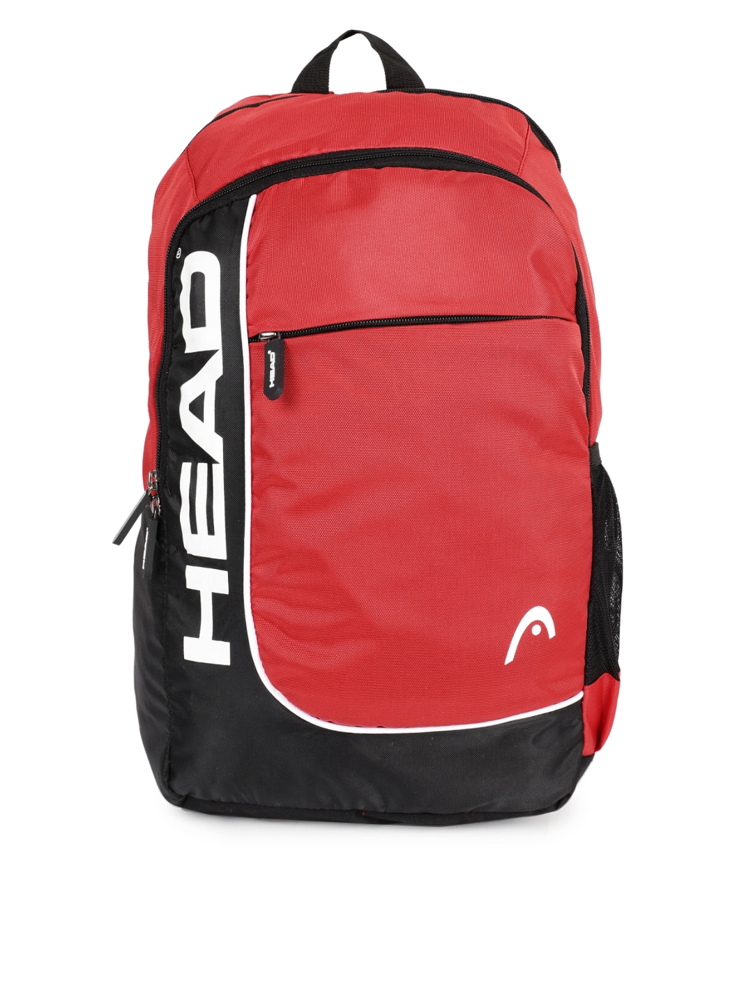 Head Unisex Red  Black Brand Logo Overhead Backpack