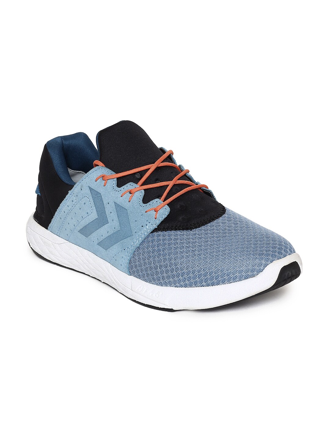 hummel Unisex Blue  Black TERRAFLY Running Shoes