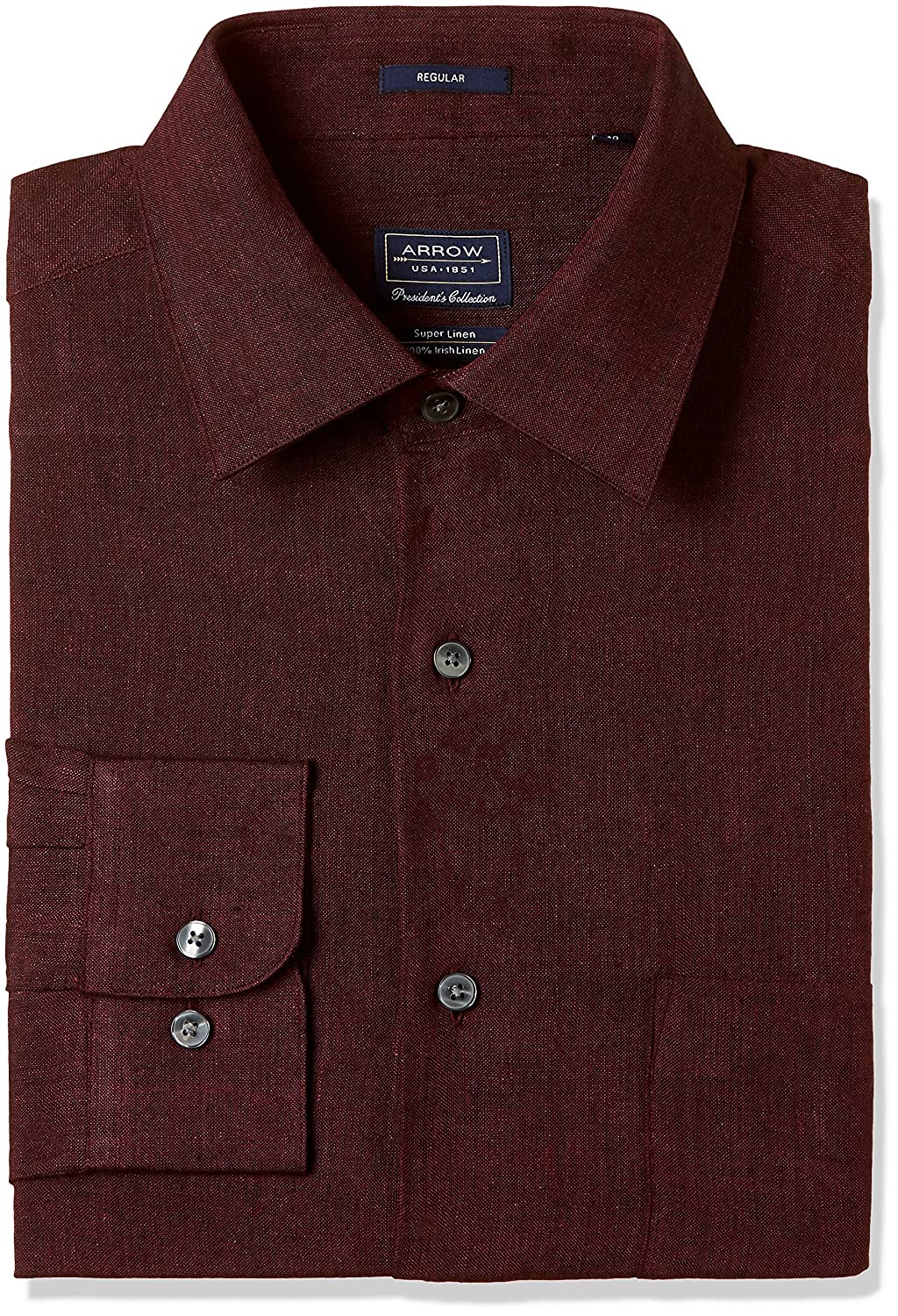 Arrow Men's Regular Fit Linen Business Shirts