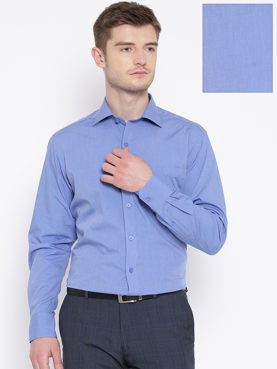 John Players Blue Formal Shirt