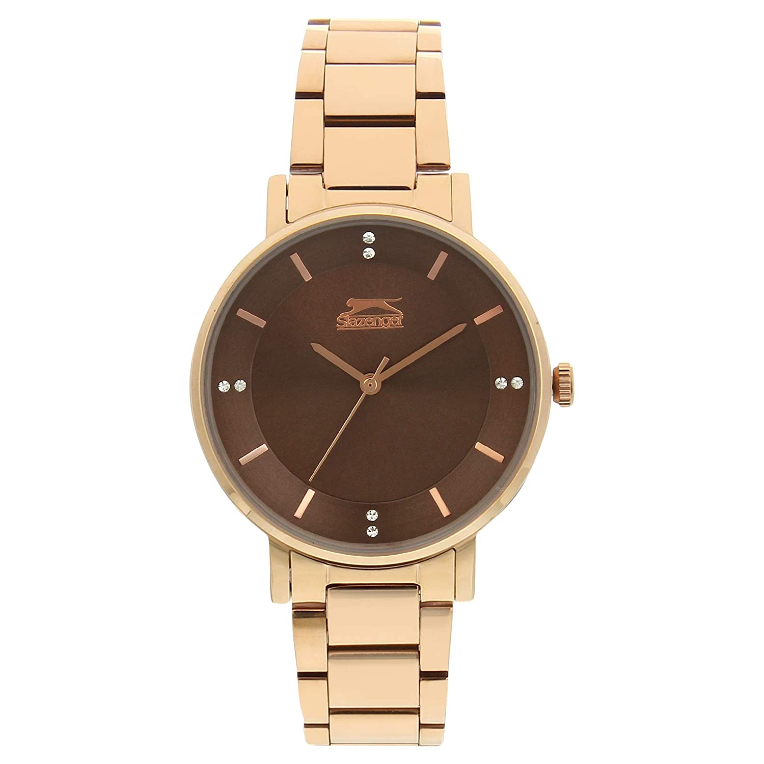 Slazenger Brown Dial Women's Watch