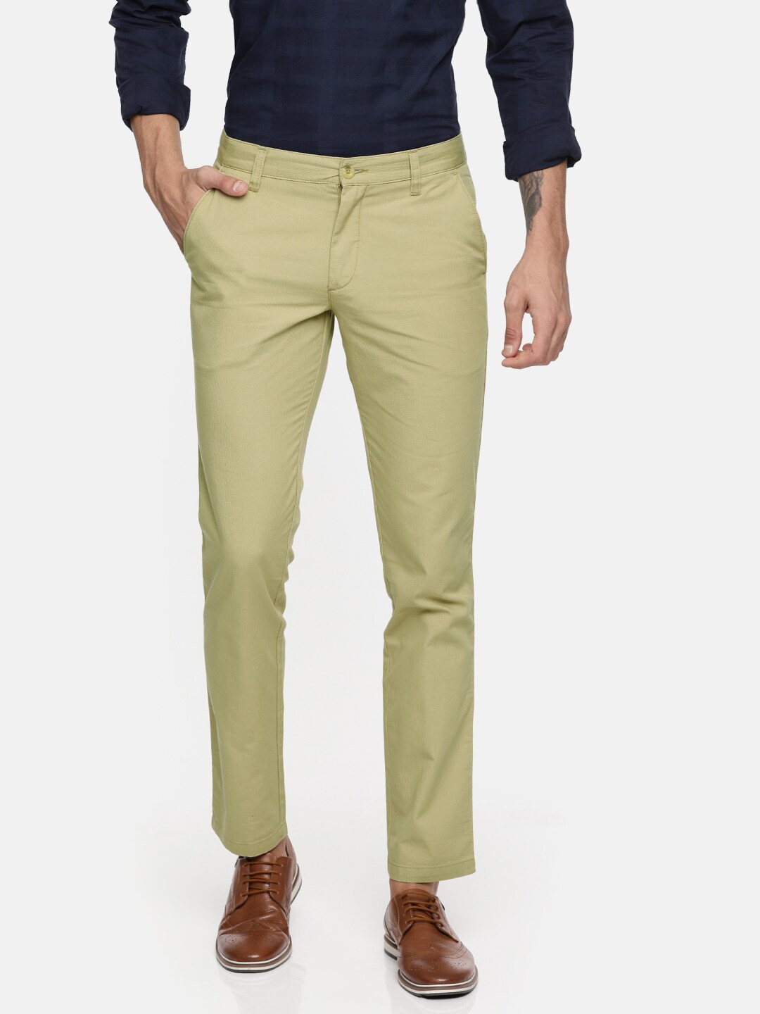 Oxemberg Regular Trousers  Buy Oxemberg Regular Trousers Online In India