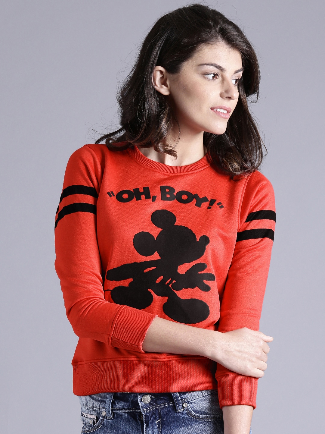 Kook N Keech Disney Women Printed Sweatshirt