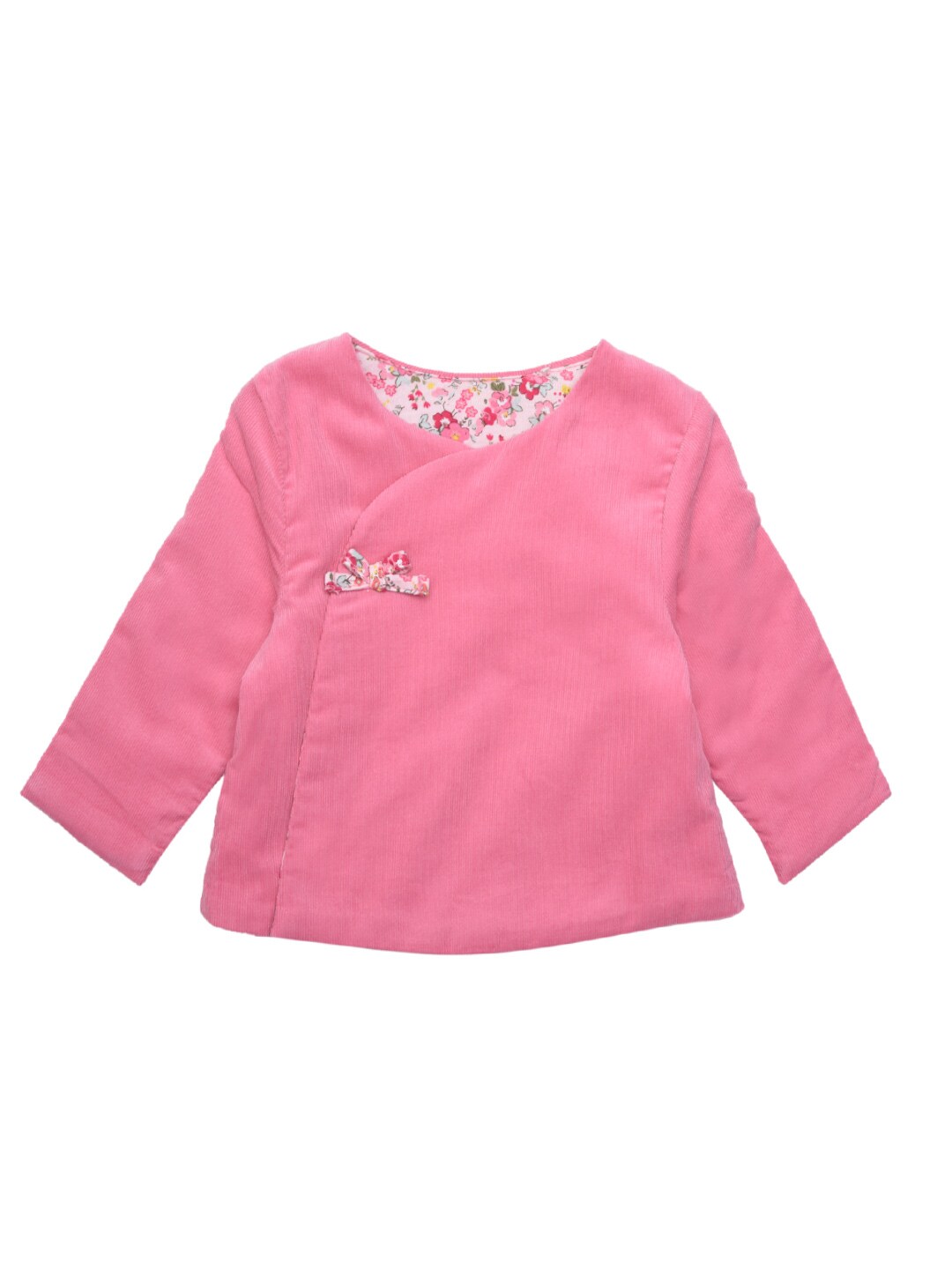 mothercare Girls Pink Corduroy Jacket
