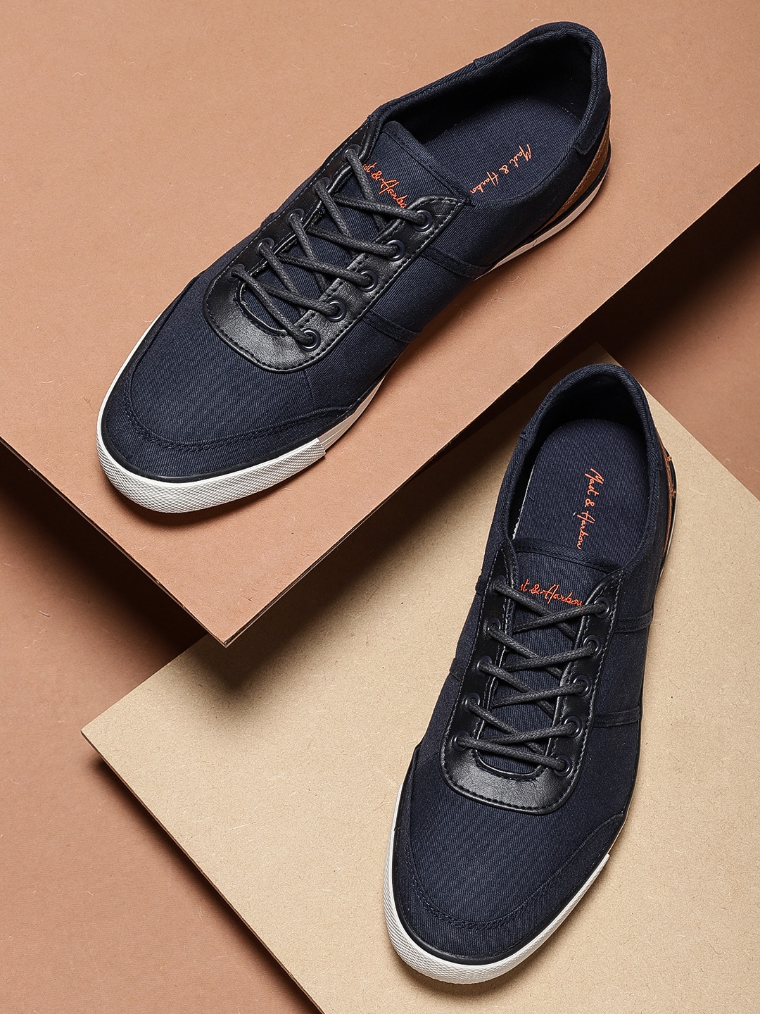 Mast  Harbour Men Navy Blue Sneakers