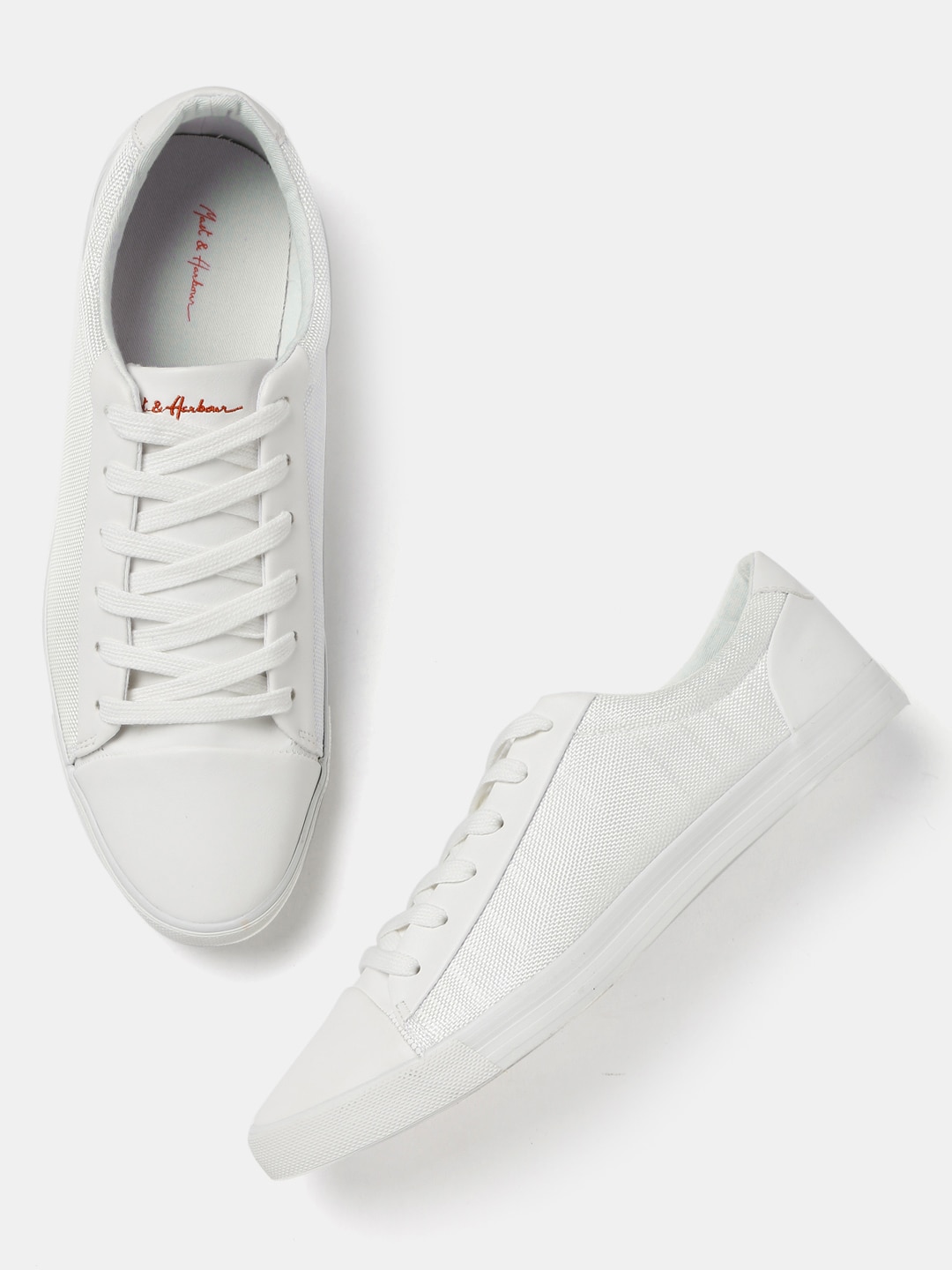 Mast  Harbour Men White Sneakers