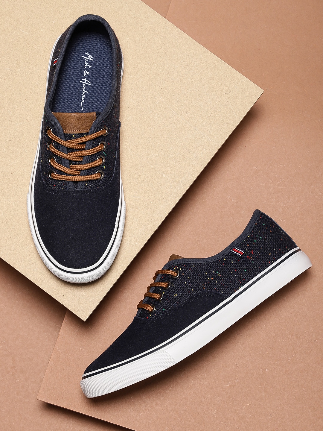 Mast  Harbour Men Navy Blue Sneakers