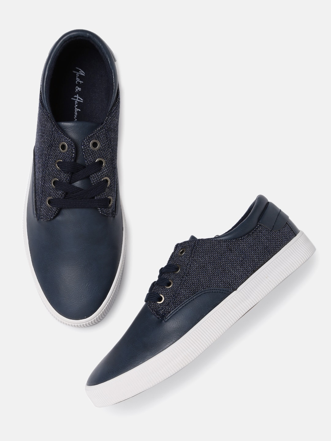 Mast  Harbour Men Navy Blue Sneakers