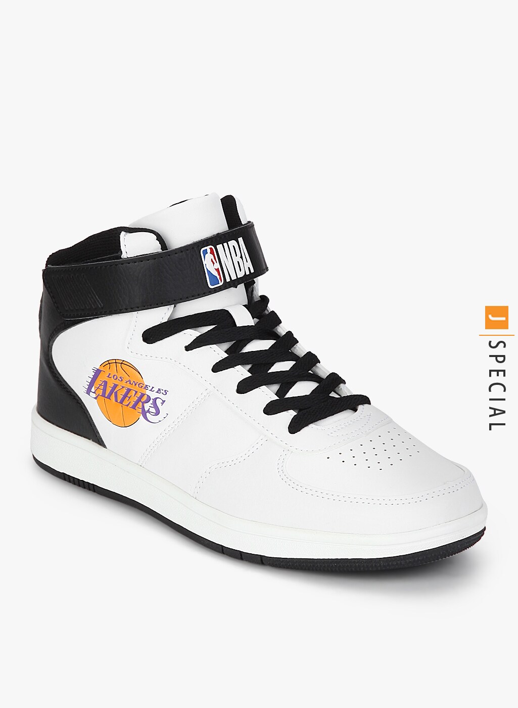 Los Angeles Lakers White Sneakers