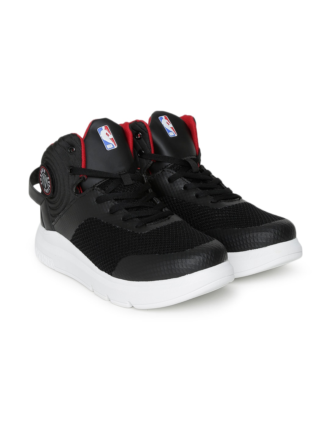 NBA Men Black Toronto Raptors Sneakers