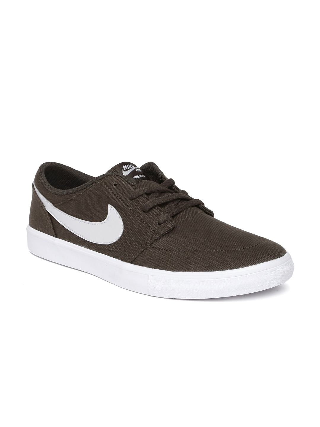 Nike Unisex Brown Skateboarding Shoes