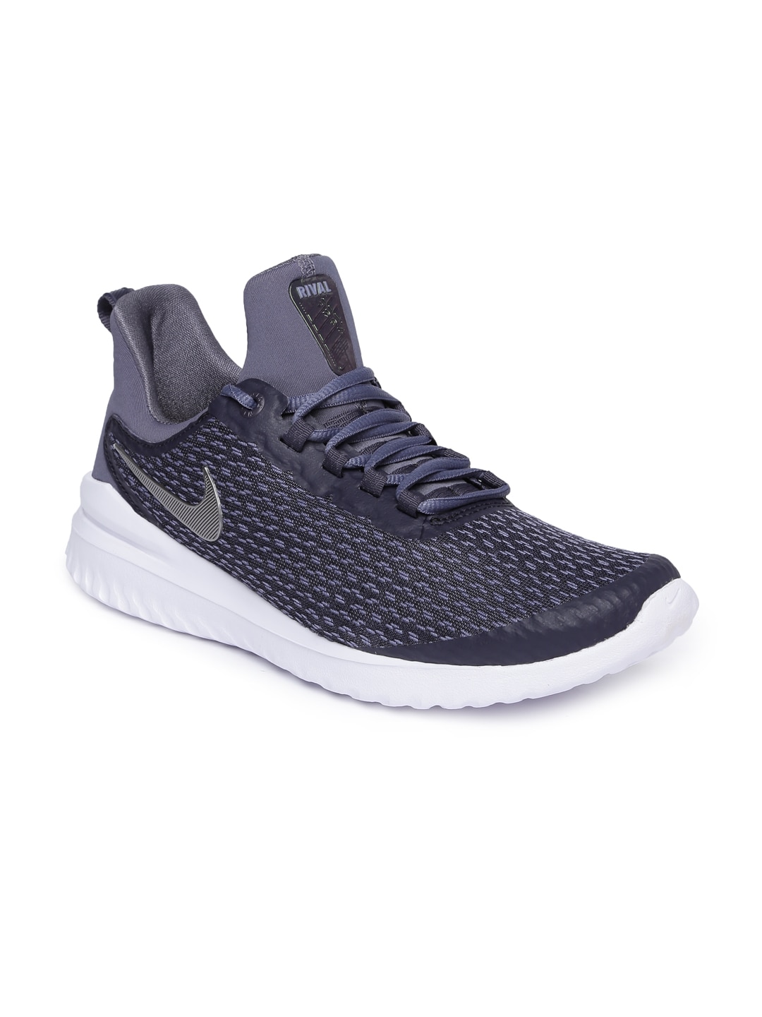 Nike Men Grey RENEW RIVAL Running Shoes