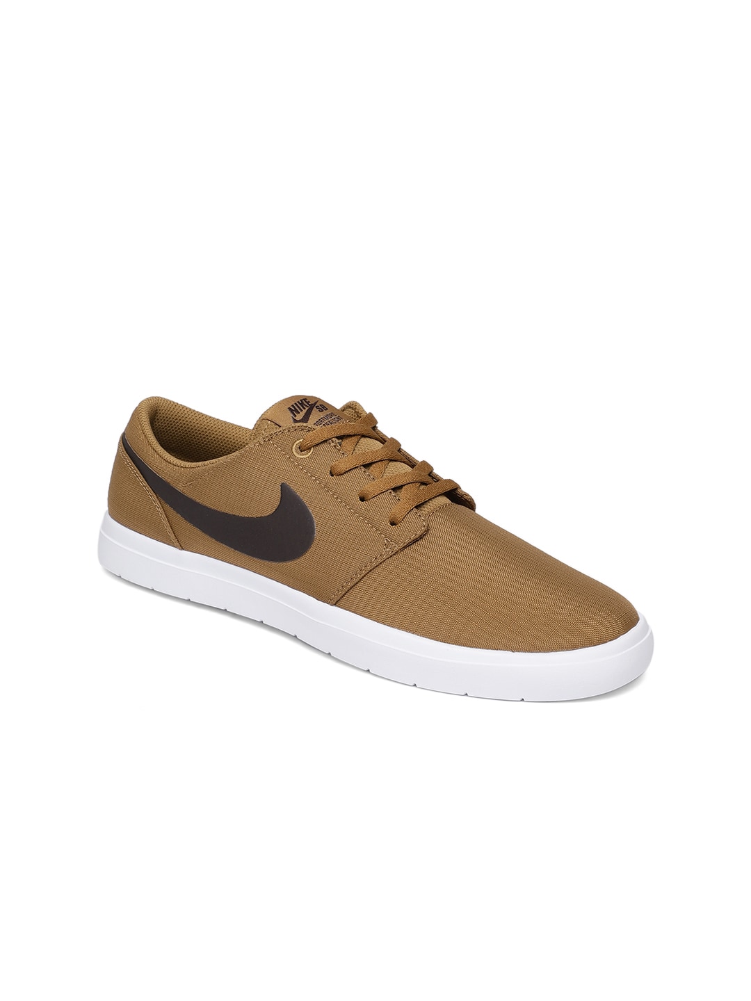 Nike Unisex Brown PORTMORE II ULTRALIGHT Skateboarding Shoes