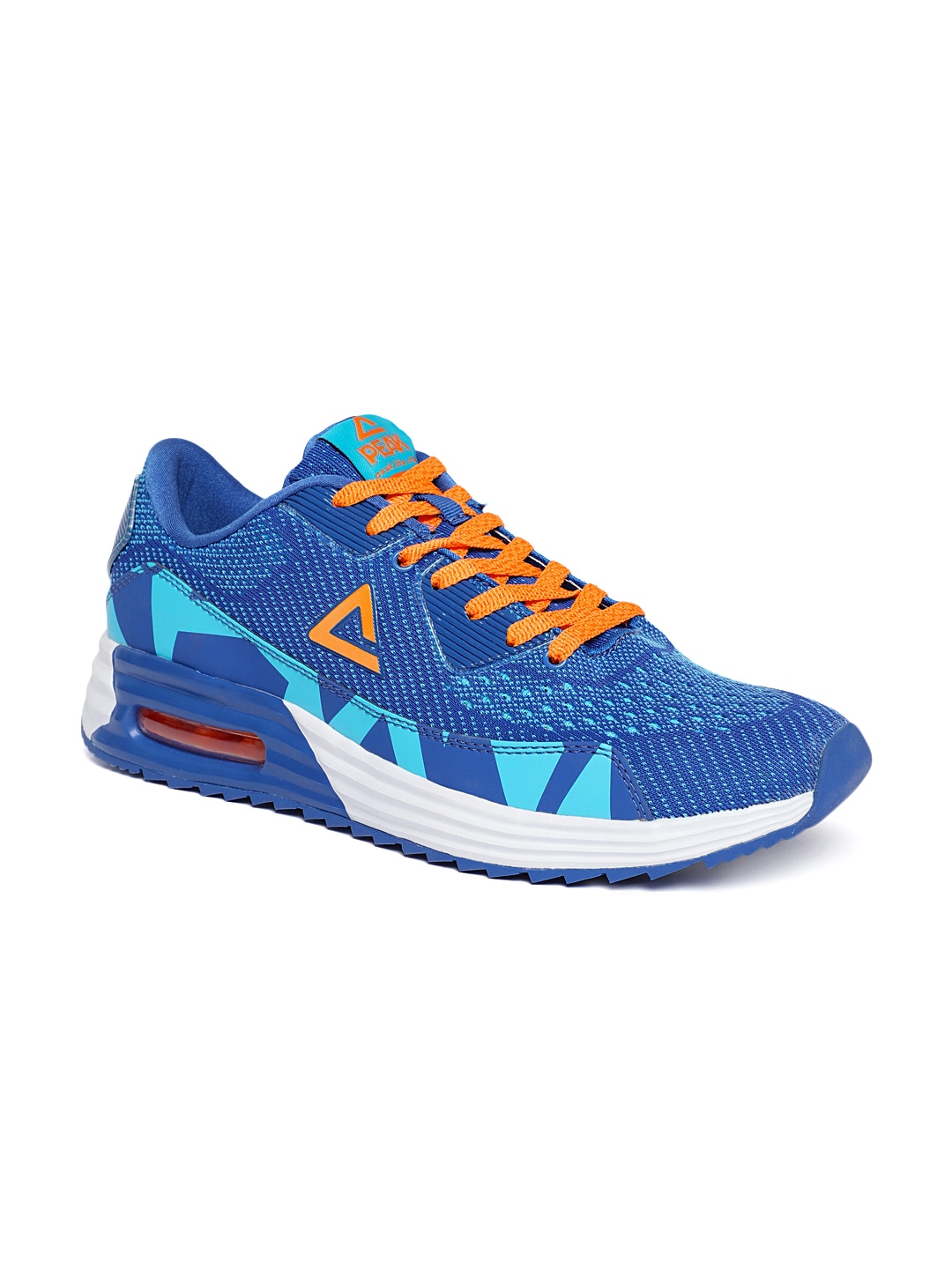 PEAK Men Blue Running Shoes