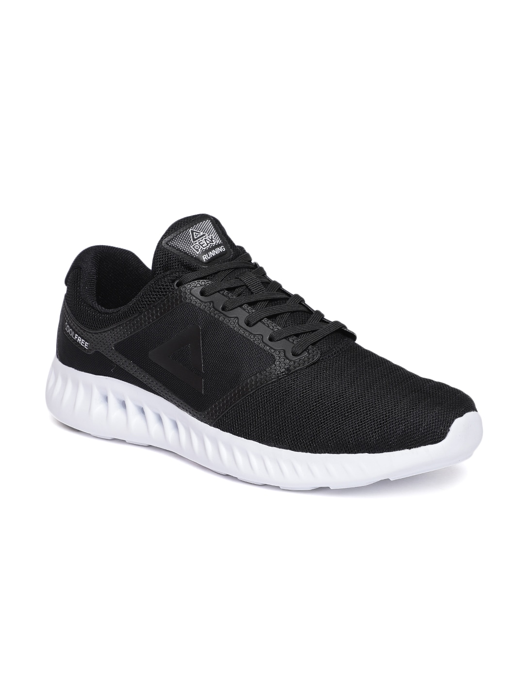 PEAK Men Black Running Shoes