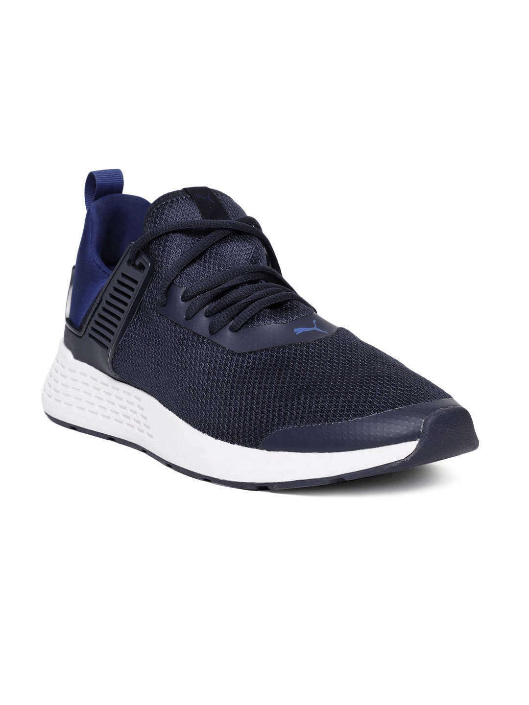 Puma Men Navy Blue Insurge Mesh Snekaers