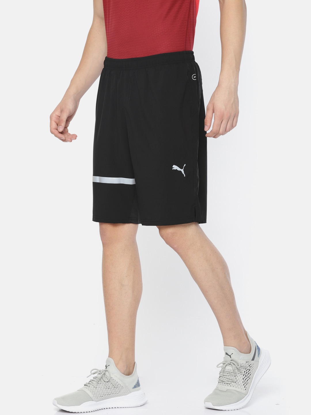 Puma Men Black PACE 9 2in1 Shorts