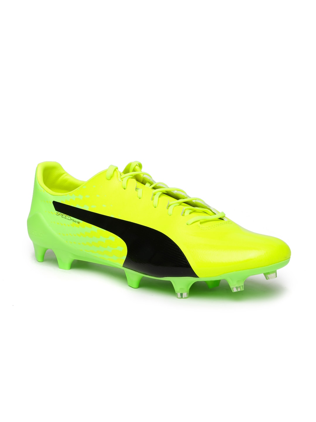 Puma Men Fluorescent Green EVOSPEED Football Shoes