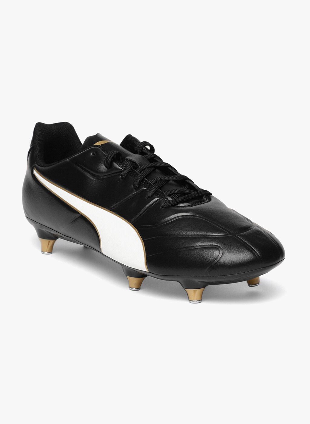 Black Classico C II Soft Ground Football Shoes