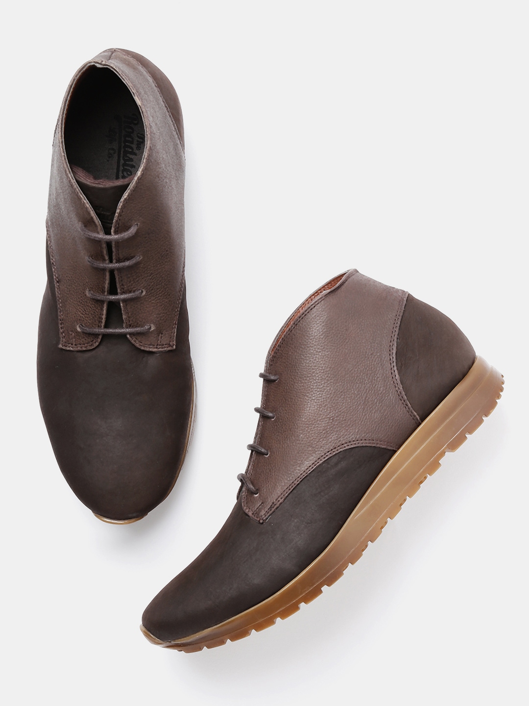 Roadster Men Coffee Brown Derbys