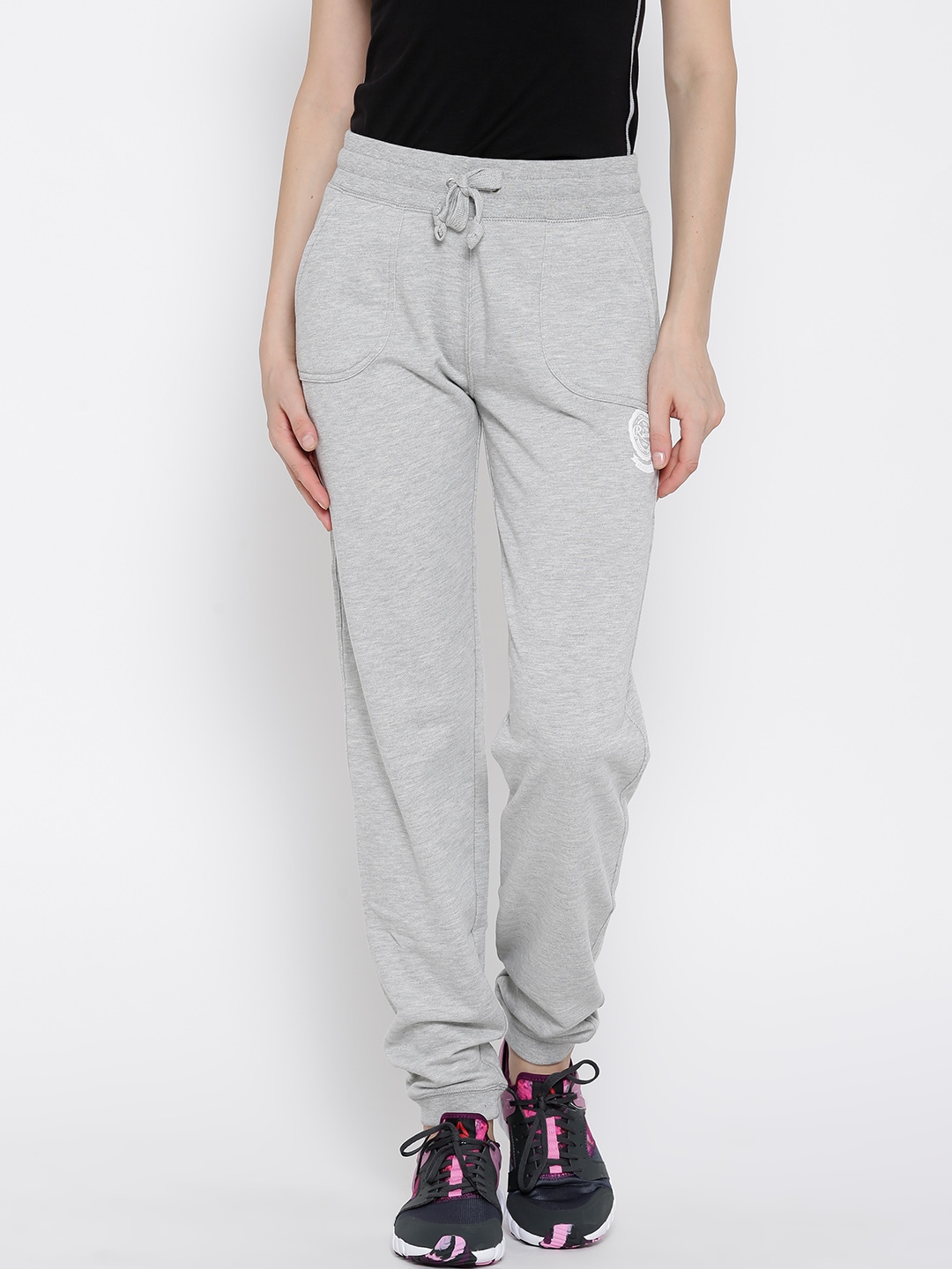 Russell Athletic Grey Melange Track Pants