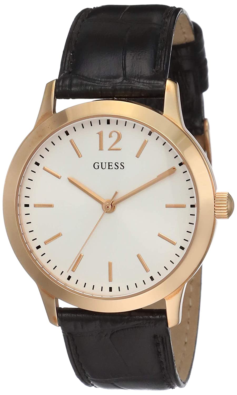 Guess Analog White Dial Men's Watch