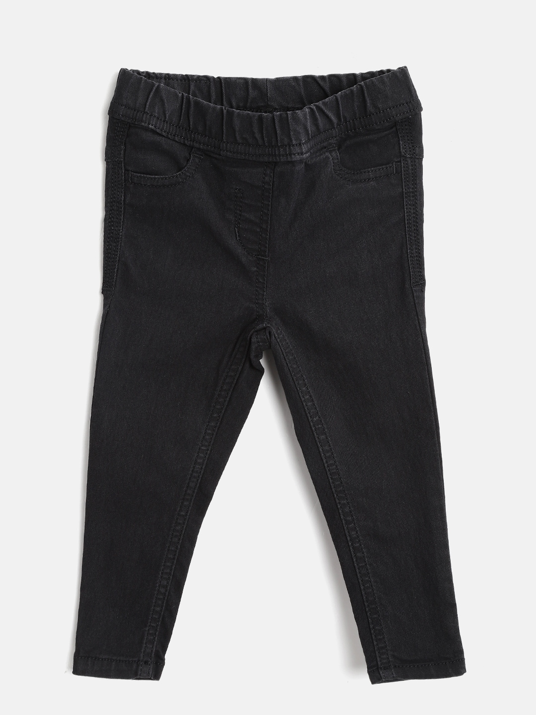 U.S. Polo Assn. Kids Girls Black Jeggings