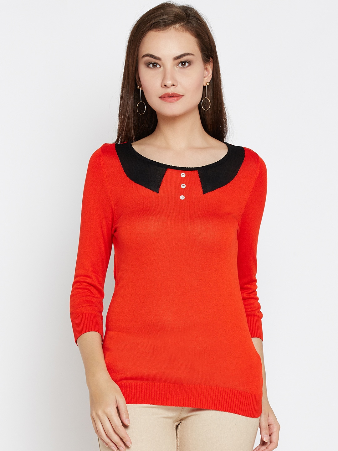 Wills Lifestyle Women Red Top