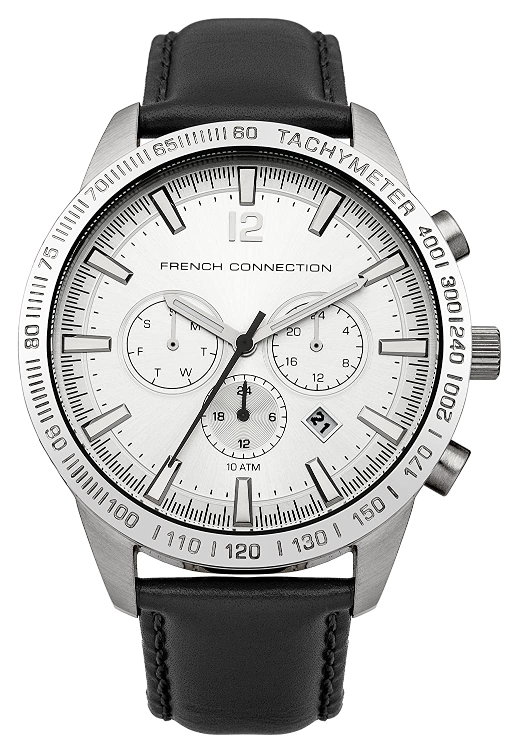 French Connection Analog Silver Dial Men's Watch