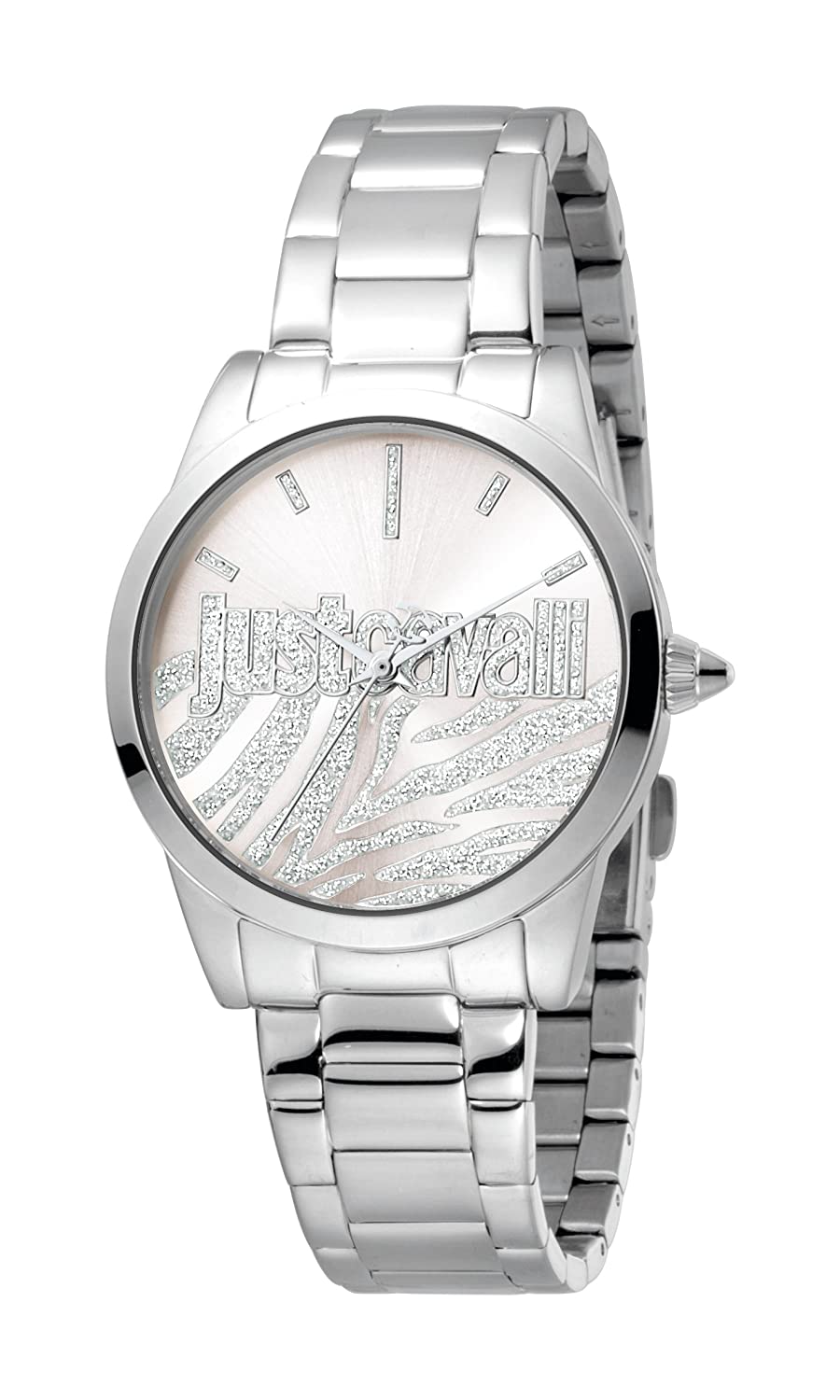 Just Cavalli Analog Silver Dial Women's Watch