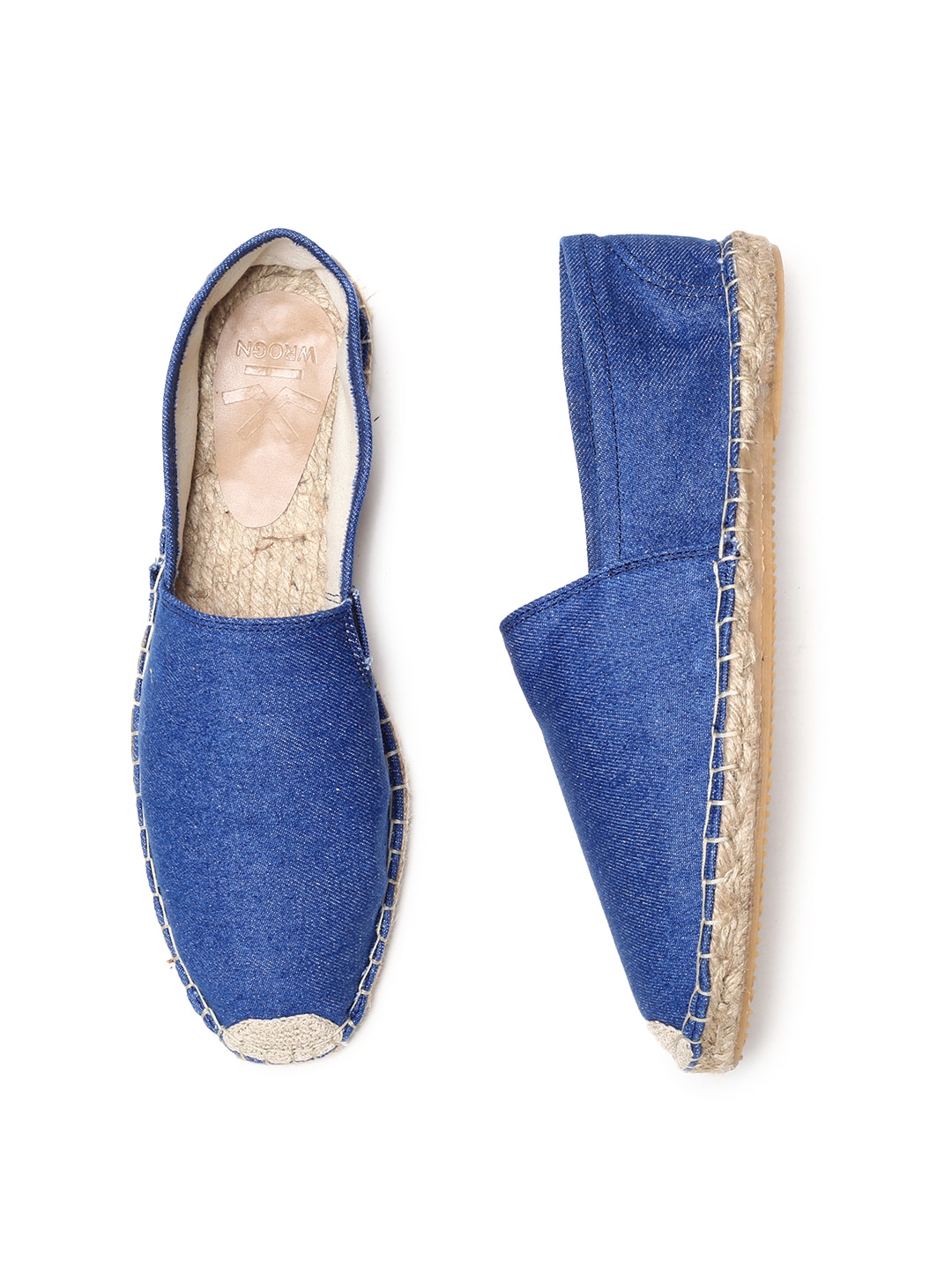 WROGN Men Blue Espadrilles