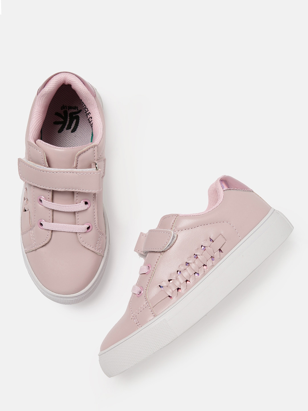 YK Girls Pink Sneakers