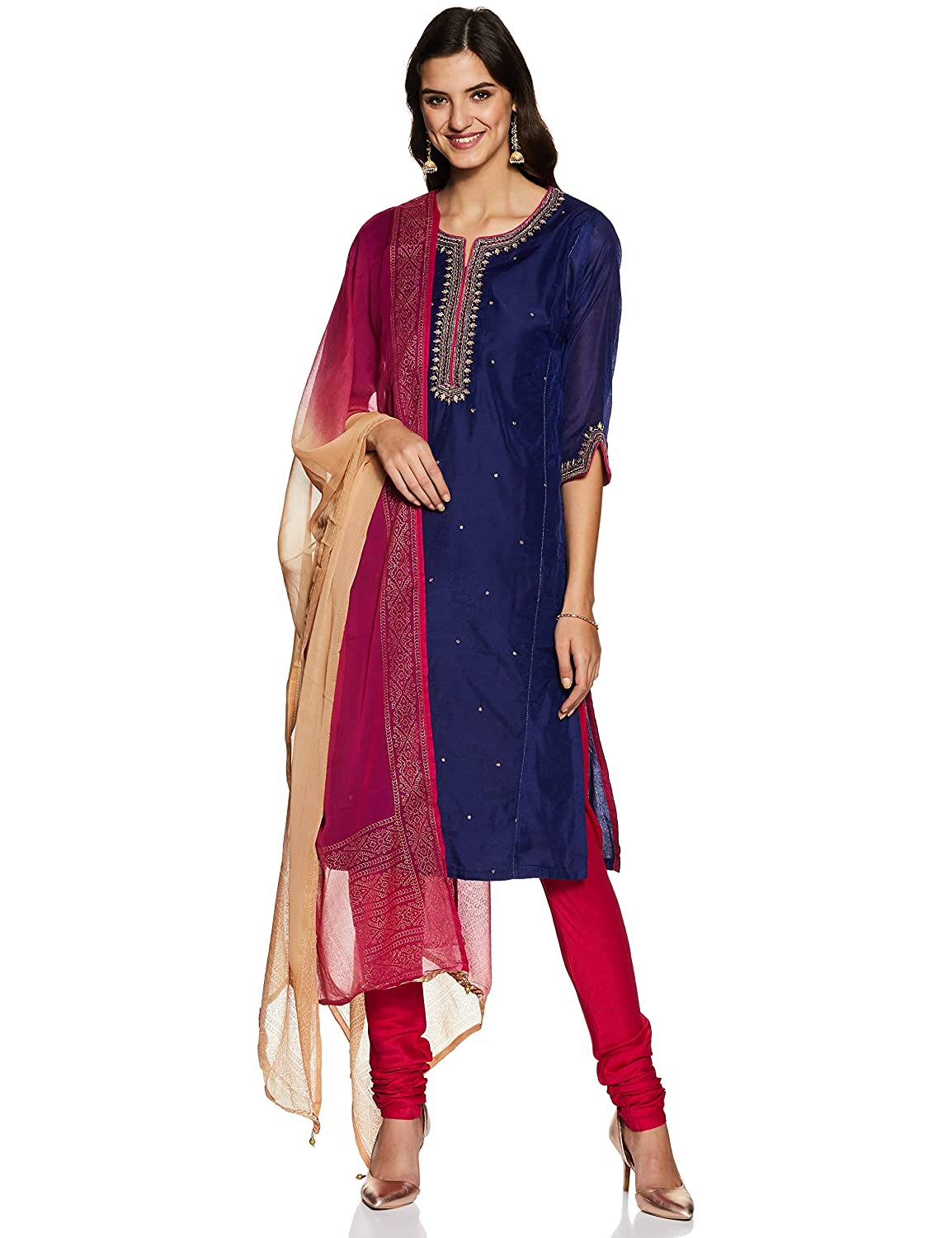 Rangriti Women's Straight Salwar Suit Set