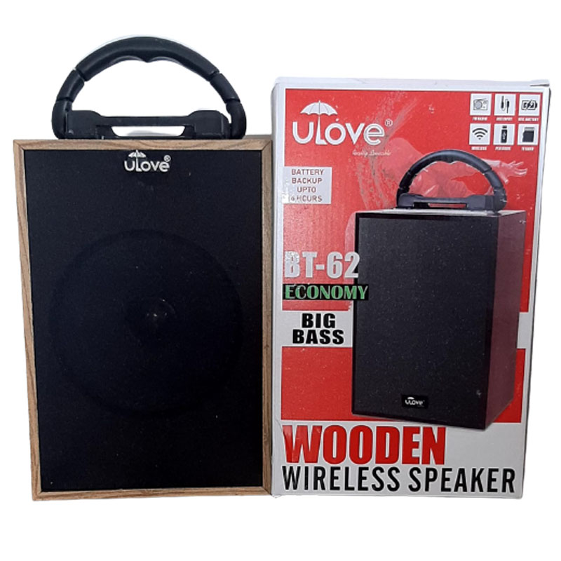 ULOVE Bluetooth Wooden Speaker