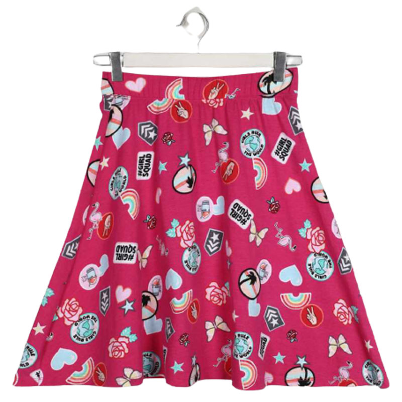 The Children's Place  Girls Graphic Print A-line Skirt