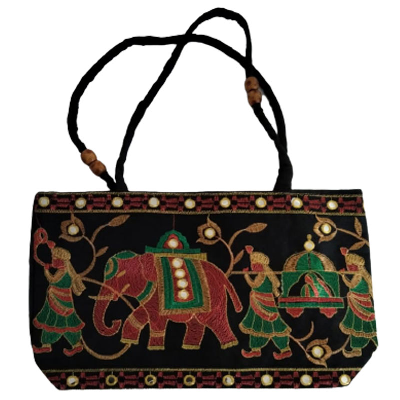 Jack Williams Embroidery Hand Bag