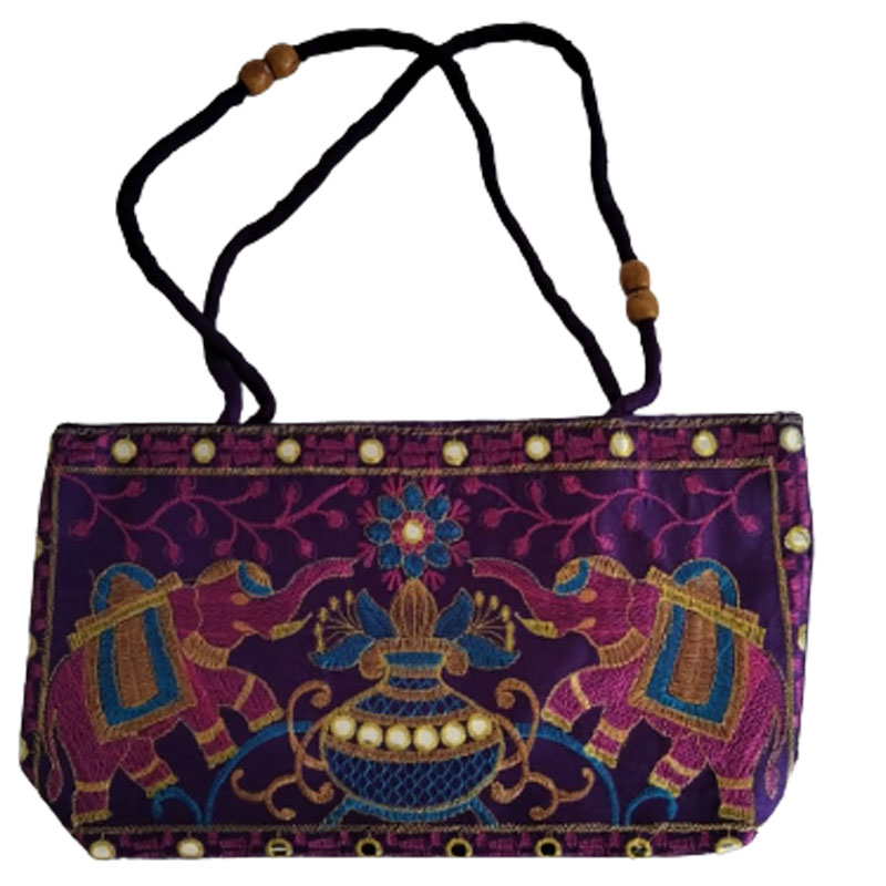 Jack Williams Embroidery Hand Bag