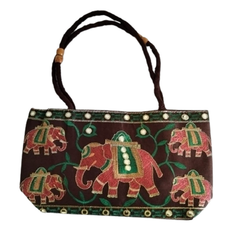 Jack Williams Embroidery Hand Bag