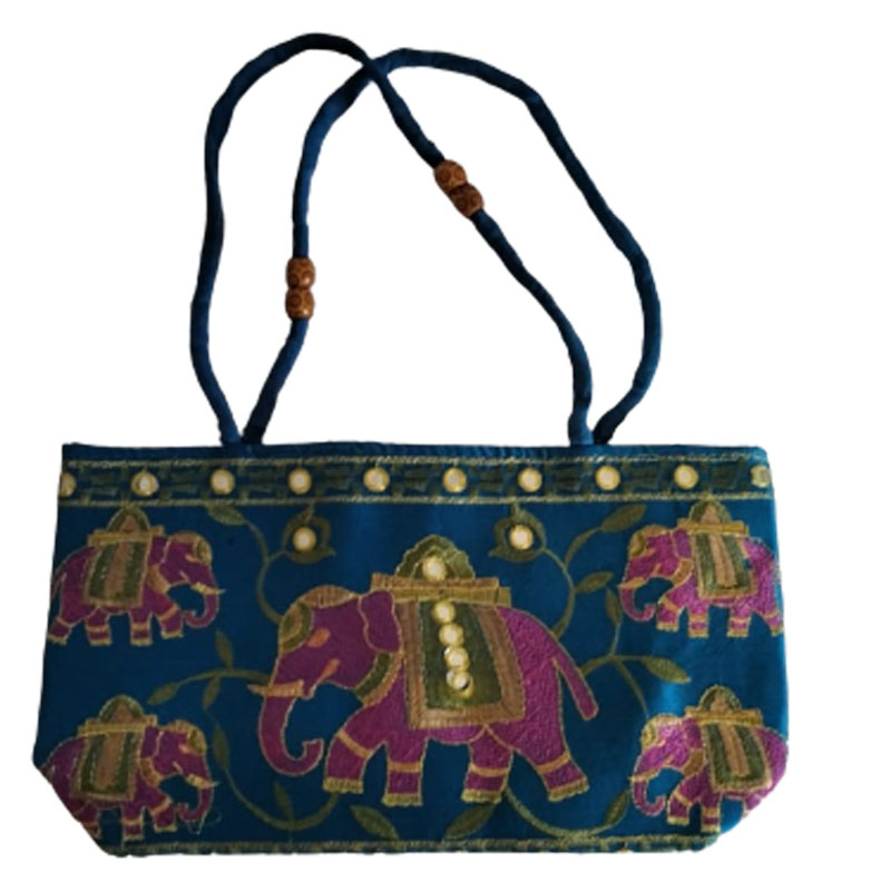 Jack Williams Embroidery Hand Bag