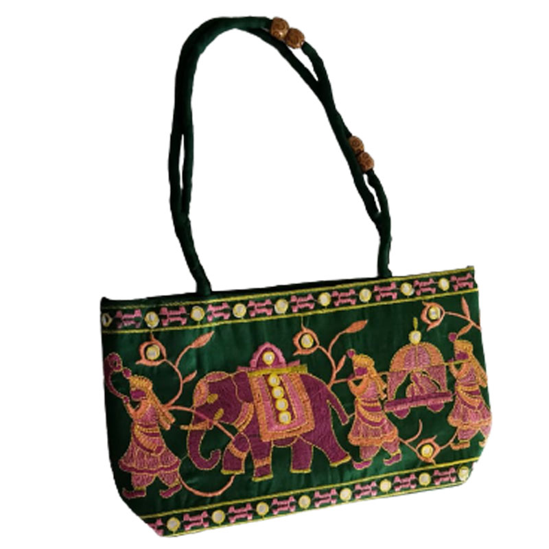 Jack Williams Embroidery Hand Bag