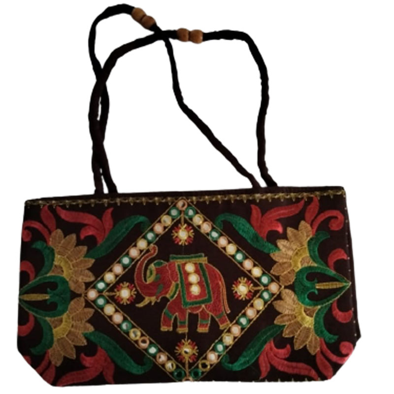 Jack Williams Embroidery Hand Bag